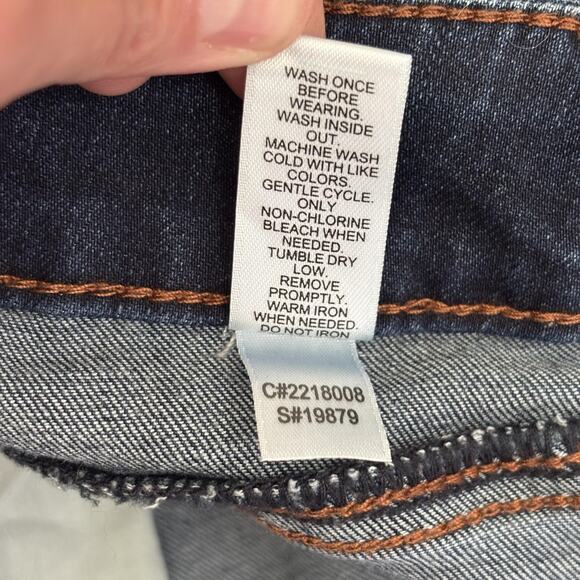 Cato Bootcut Southwest Aztec Jeans 14 Stretch Sequins Embroidered Rodeo Western - Picture 16 of 16